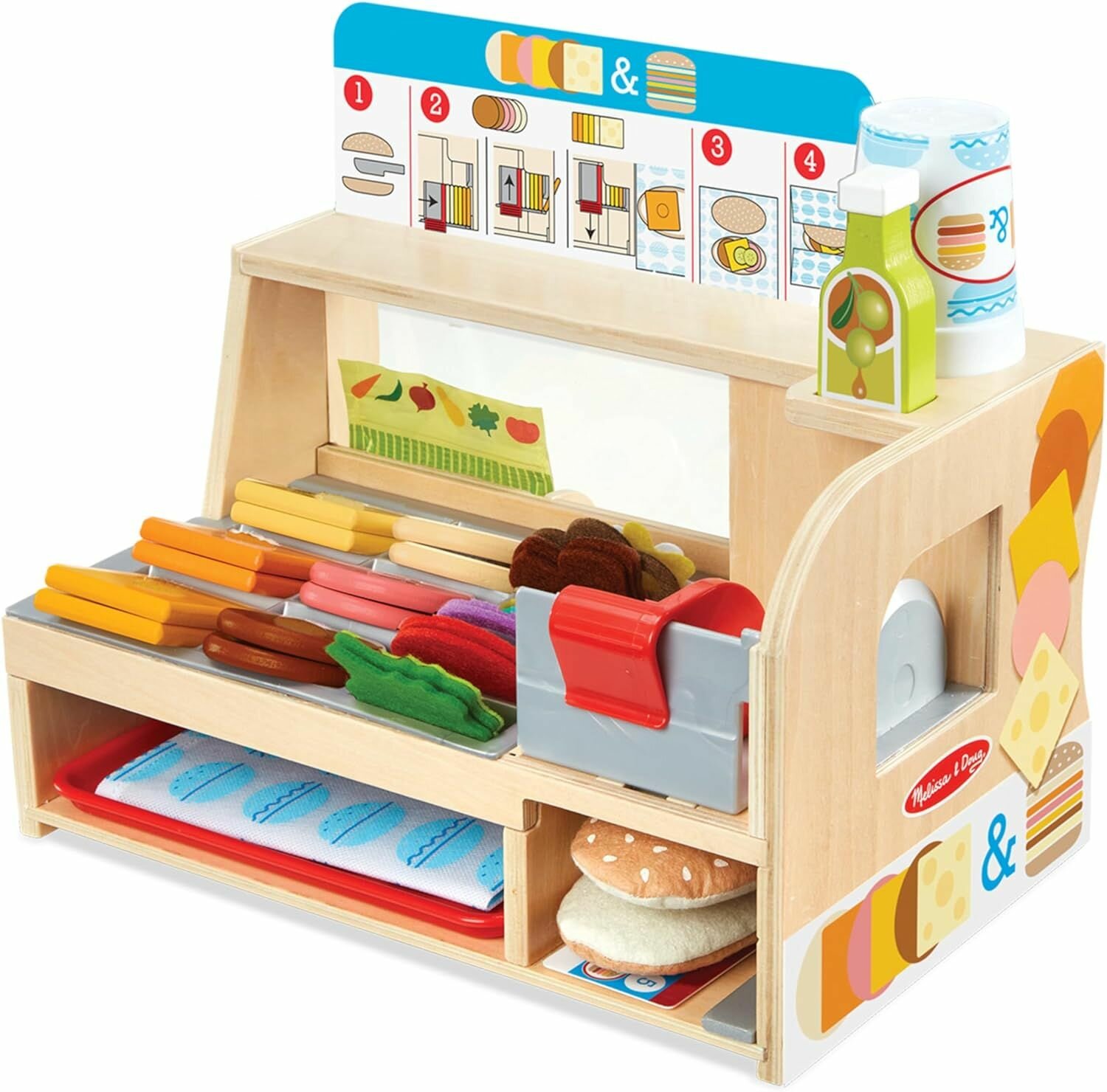 Игрушечный кухонный набор Melissa & Doug, от 3 лет