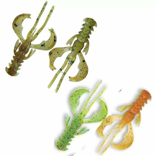 Силиконовые приманки Crazy Fish Nimble 1.6