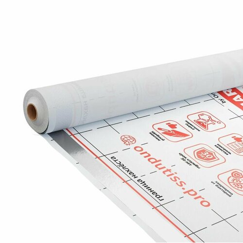 Ветрозащитная мембрана ONDUTISS SMART B 60 70 м2 гидро-ветрозащитная паропроницаемая изоляция 8500₽