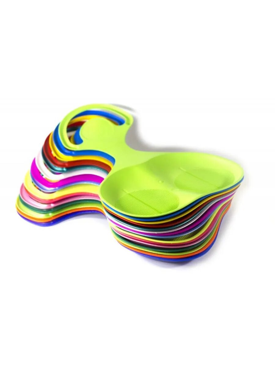 Ледянка с ручкой детей и взрослых Мегапласт 60х48х34 ассорти