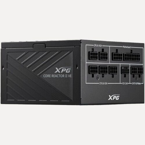 Изображение товара Блок питания Xpg CORE REACTOR II VE, 850W, 80+ Gold, ATX3.1 (COREREACTORIIVE850G-BKCEU)