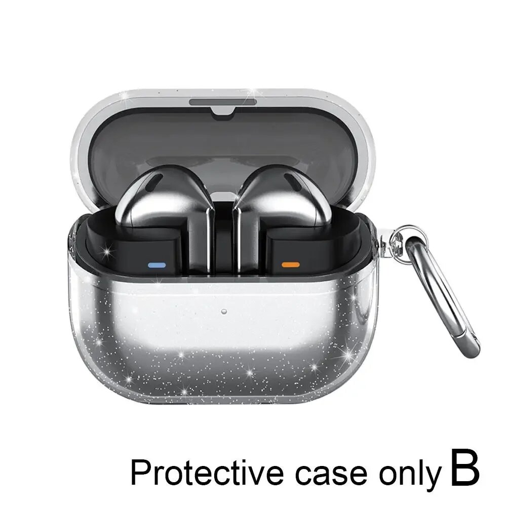Прозрачный чехол для Samsung Galaxy Buds3 Pro и Buds 3