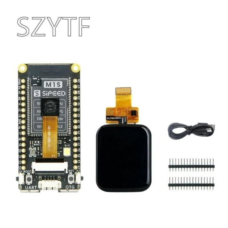 Sipeed M1s Dock AI + IoT tinyML RISC-V Linux искусственная интеллектуальная макетная плата, M1s Dock Full