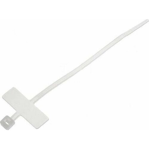 Кабельная стяжка KSS MCV-100 Кабельная стяжка с маркировочной табличкой L: 100мм W: 2,5мм 1шт