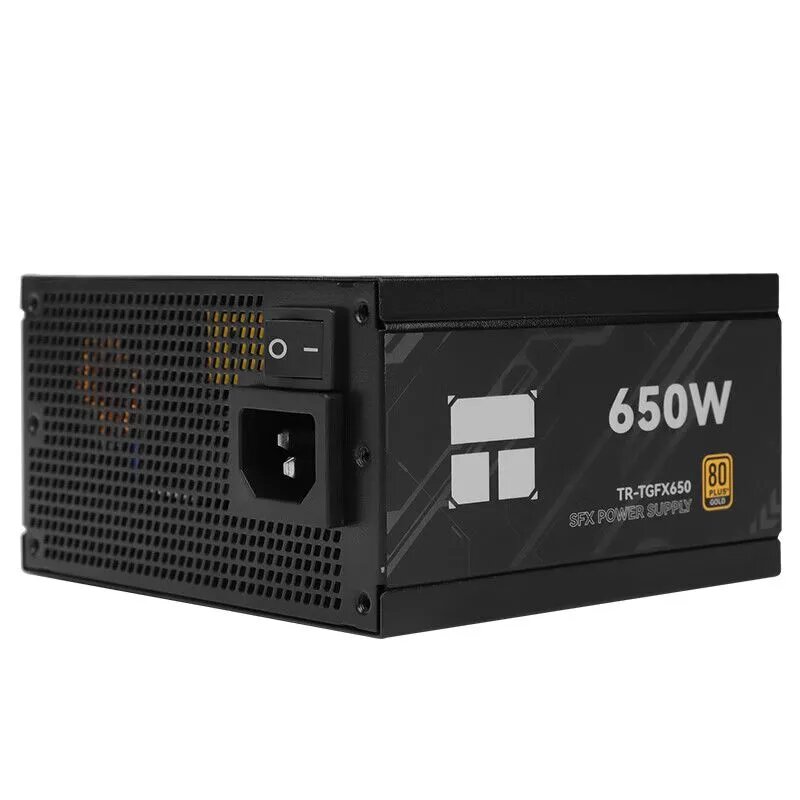 Модульный SFX блок питания Thermalright TR TGFX 650 Gold черный на 750W TR-TGFX Black 650 Ватт ATX 3.0 Голд — фото 1
