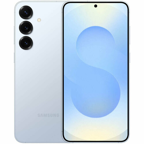Смартфон Samsung Galaxy S25 12256ГБ 5G SM-S931 BDS IcyBlue светло-голубой 81520₽