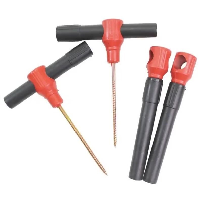 Ввертыши для зимней палатки в лед Helios (4шт), оранжевый — фото 1