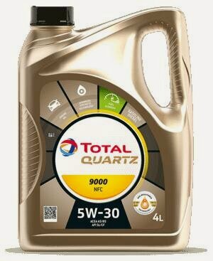 Изображение товара Масло моторное синтетическое Total QUARTZ 9000 NFC 5W-30, 4л, артикул 10990501