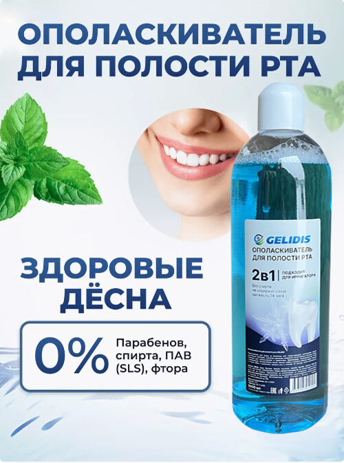 Картинки Ополаскиватель для полости рта без фтора