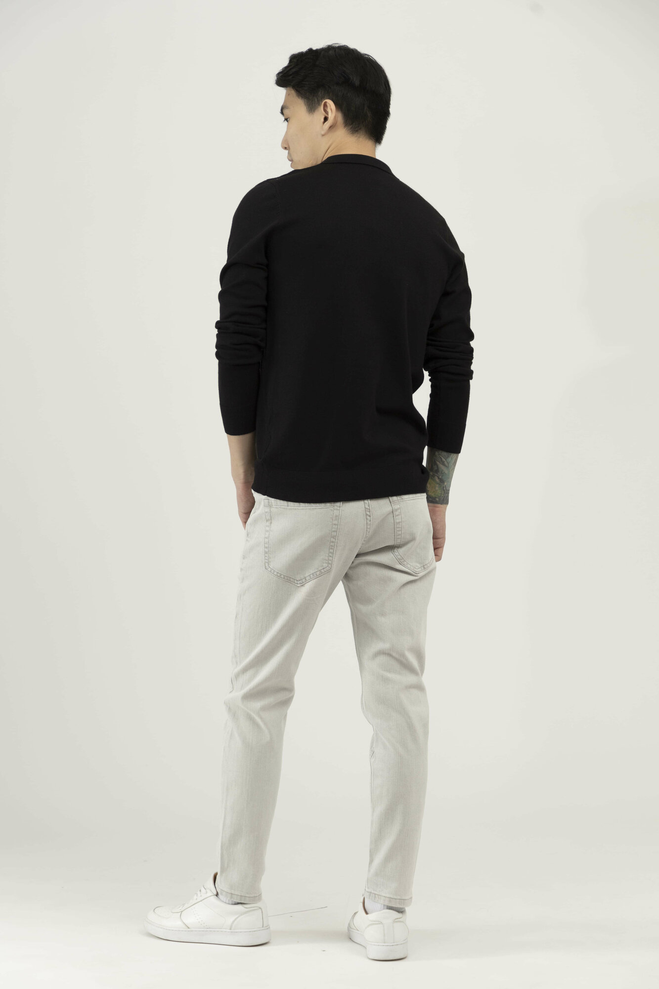 Джинсы зауженные TERRA PRO, размер 34, grey — фото 1