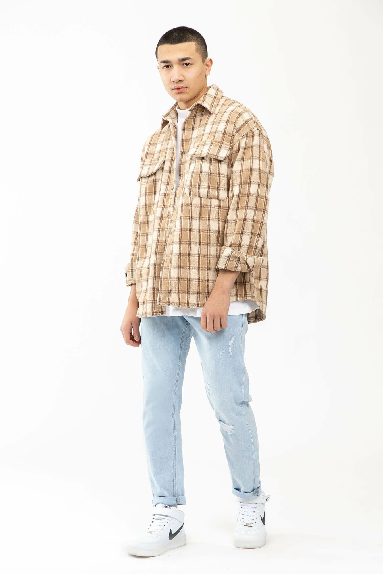 Рубашка TERRA PRO, размер 2XL, beige — фото 1