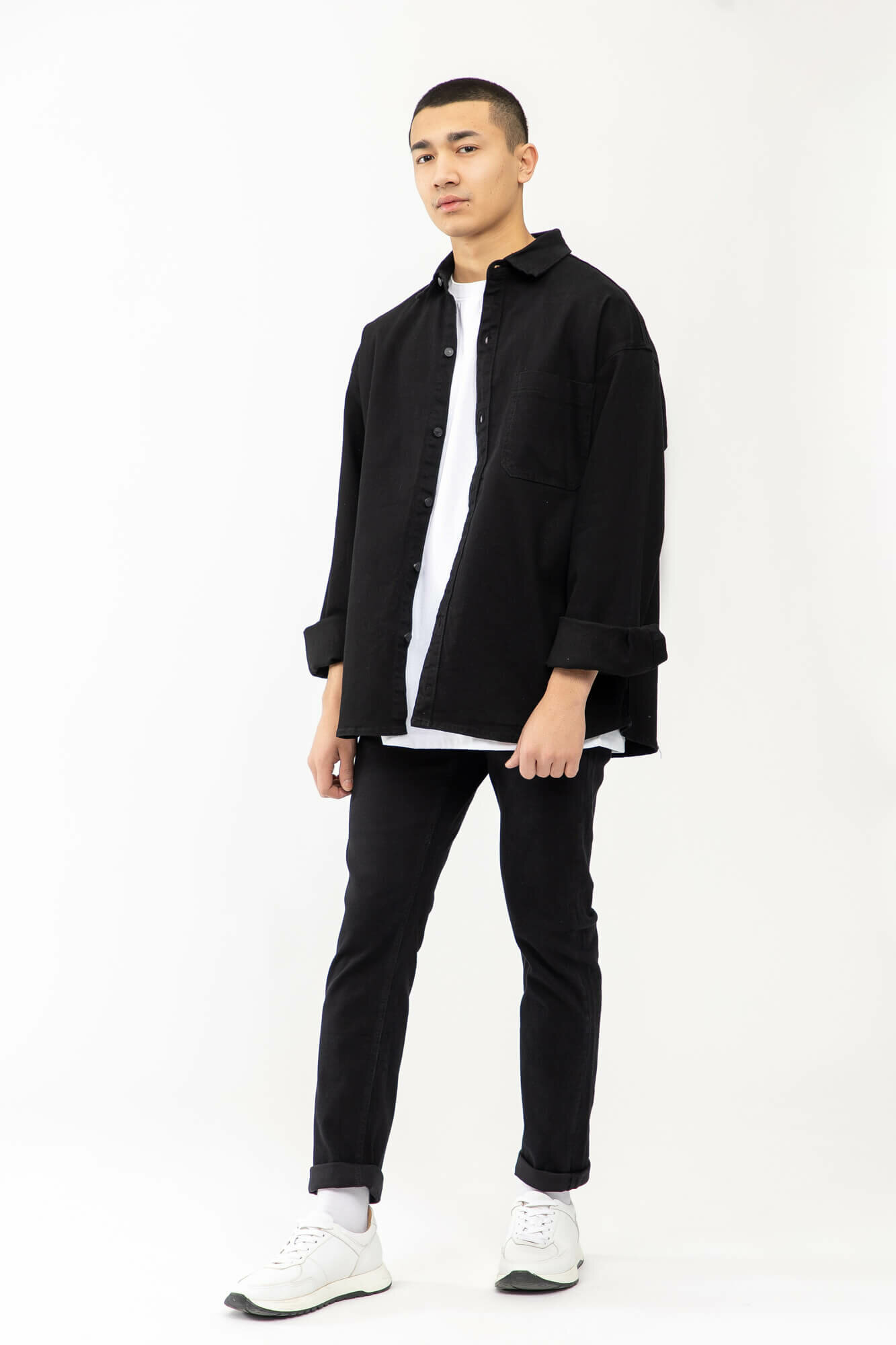 Рубашка TERRA PRO TERRA PRO, размер L, black — фото 1