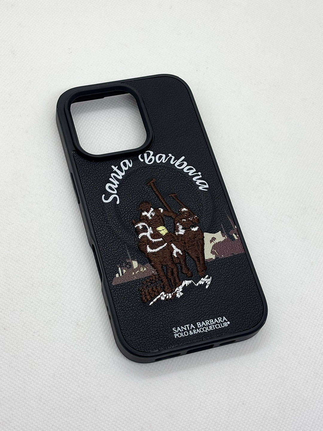 Чехол для iPhone 15 Pro Santa Barbara Polo & Racquet, защита, стильный дизайн — фото 1