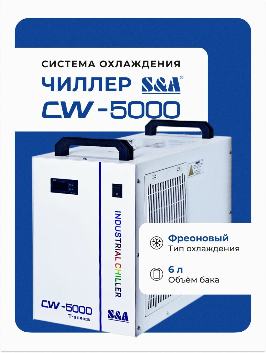 Устройство охлаждения чиллер S&A CW-5000