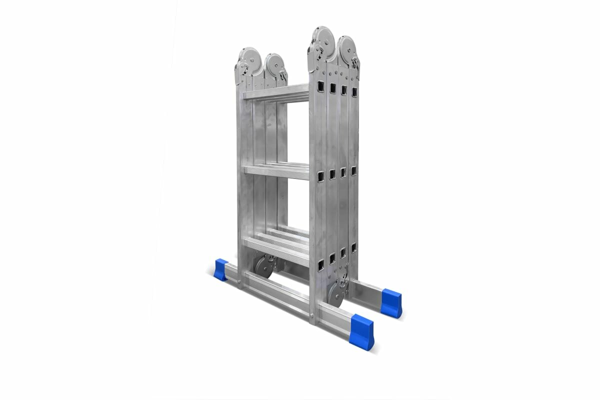 LadderBel Лестница-трансформер алюминиевая 4 секции по 3 ступени LT433