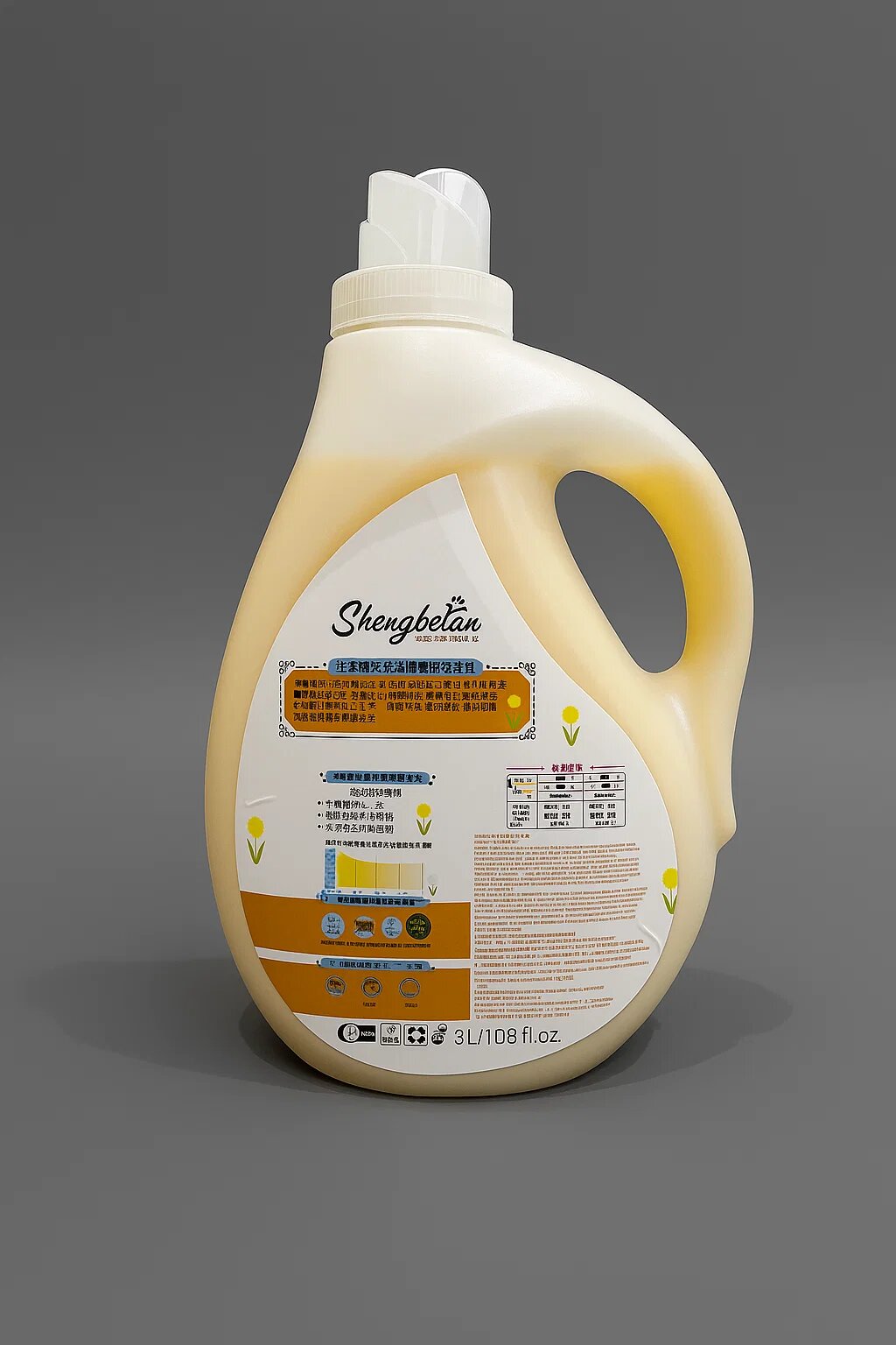 Shengbolan — Премиальный гель для стирки ✨, обеспечивающий идеальную чистоту и сохраняющий приятный аромат до 86 часов ⏰ — фото 1