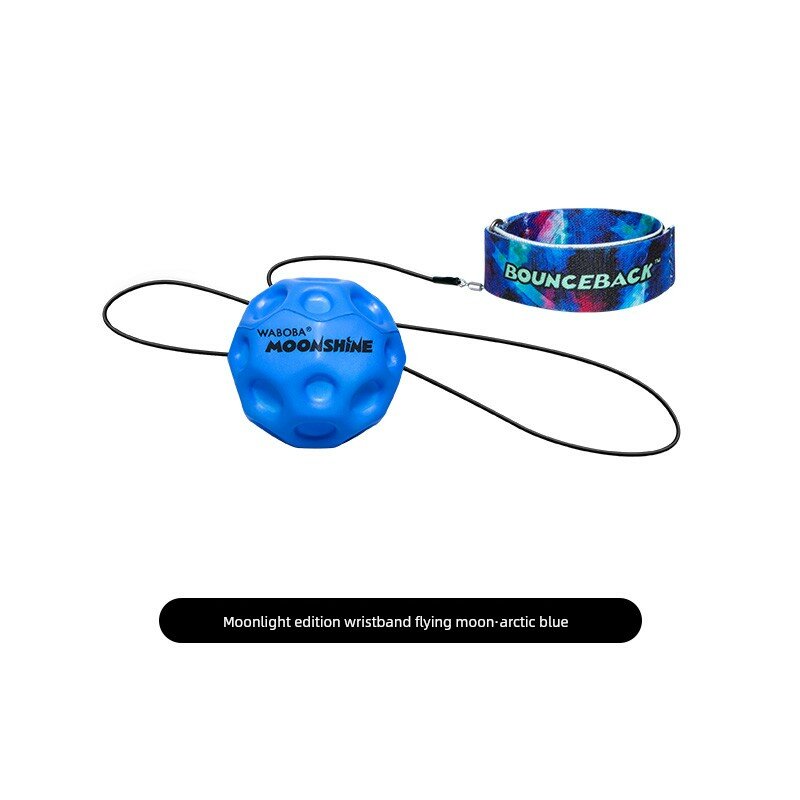 Waboba Moonlight Браслет-мяч Fly Moon Перезаряжаемый высокоэластичный антистрессовый шар для детей и взрослых
