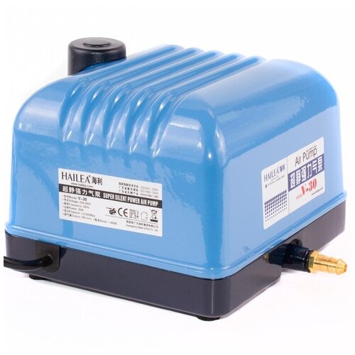 Компрессор Hailea V 30 произв 1800 литчас для акв и пруда 1500 - 2200 л для септика 15 м3 1067800₽