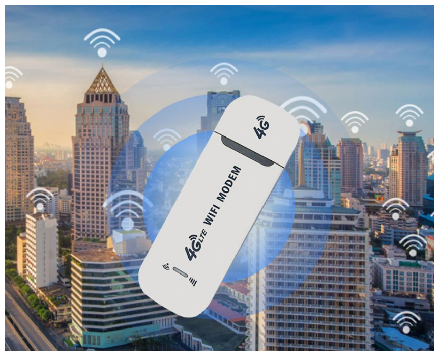 Wi-Fi роутер 4g портативный  с SIM-картой  LTE 4G скорость 150 м/бит Беспроводной маршрутизатор WiFi Модем