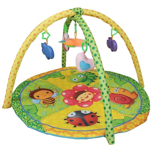 PB106 Развивающий коврик Букашки