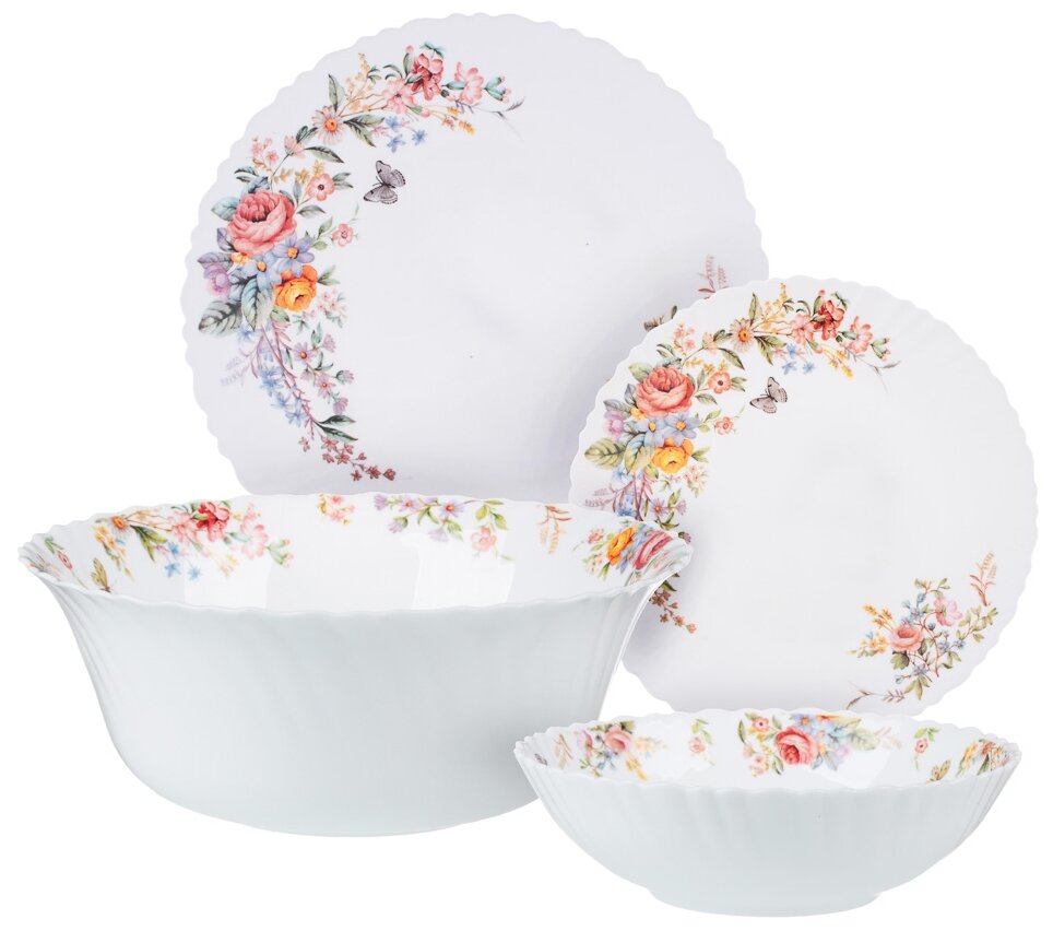 фото Столовый сервиз Millimi Дарина 818-286, 6 персон, 19 предм.