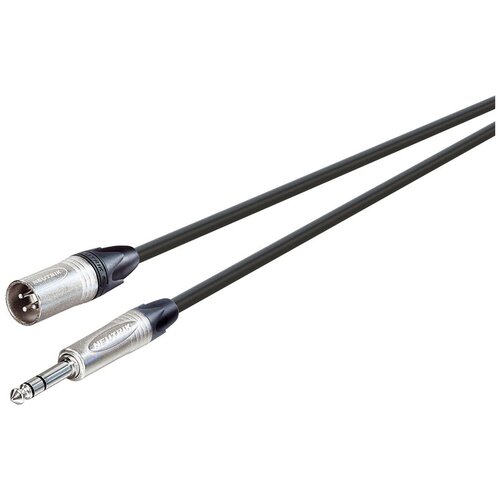 Кабель аудио 1xJack - 1xXLR Roxtone NMXJ240/3 3.0m neutrik np3x аудио разъем jack 6 35 мм