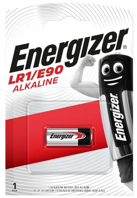 Батарейка Energizer Alkaline LR1/E90 BL1