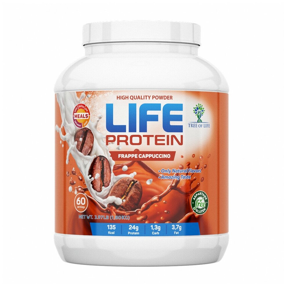 Tree of Life Life Protein 1800 гр (фраппе капучино)