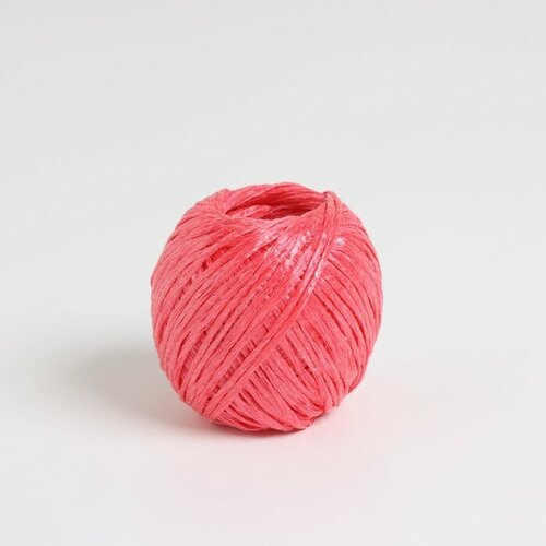 SUI Шпагат полипропиленовый, d= 1,5 мм, длина 60 м, 40 кгс, цвет красный