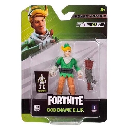 Фигурка Jazwares Fortnite Legendary Micro Series Codename E. L. F. 6.5 см FNT0947