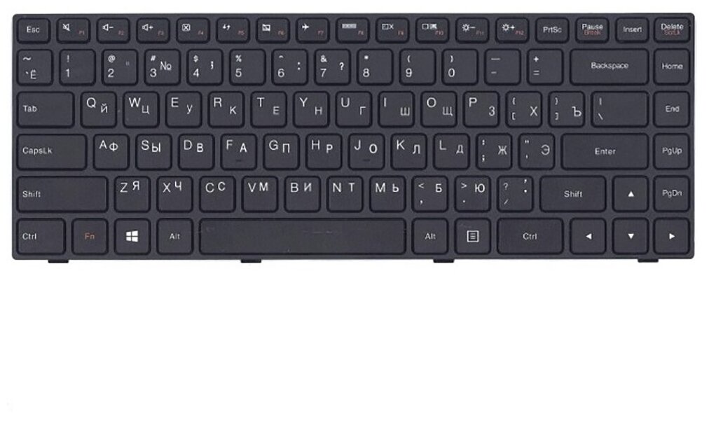 Клавиатура для Lenovo IdeaPad 100-14 100-14IBY pn 9ZNCMSN001