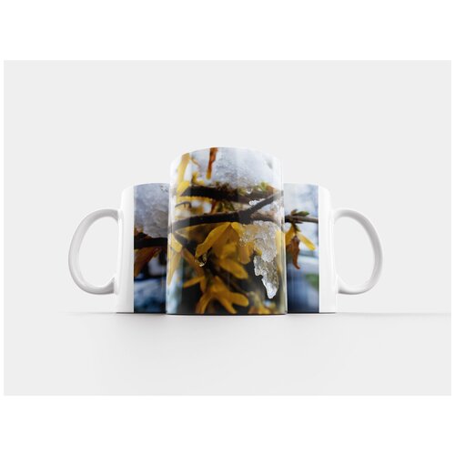 фото Кружка "наступление зимы, снег, расплава" 320 мл lotsprints