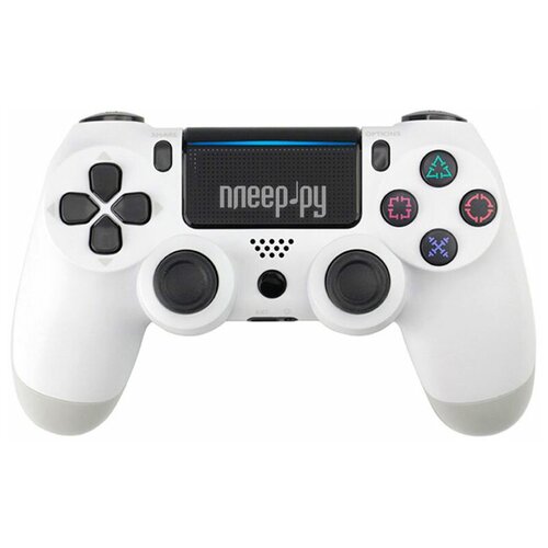 cbr cbg 956 игровой манипулятор для pc ps3 android беспроводной 2 вибро мотора usb Игровой геймпад CBR CBG 960 White для PS4 беспроводной (Bluetooth), PC/PS3 проводной (USB),2 вибро-мотора,2 аналог. стика, D-pad,14 кн.