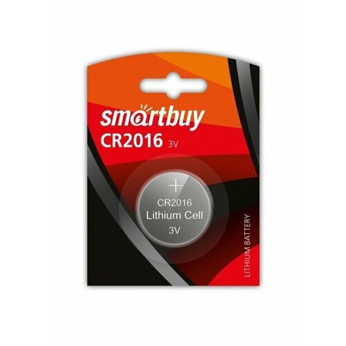 Элемент питания SMARTBUY CR 2016 BL1 (12/720)