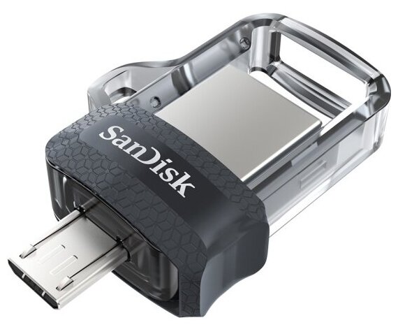 USB флешка Sandisk 64Gb Ultra Dual Drive m3.0 microUSB/ USB 3.0 (150/30 Mb/s)