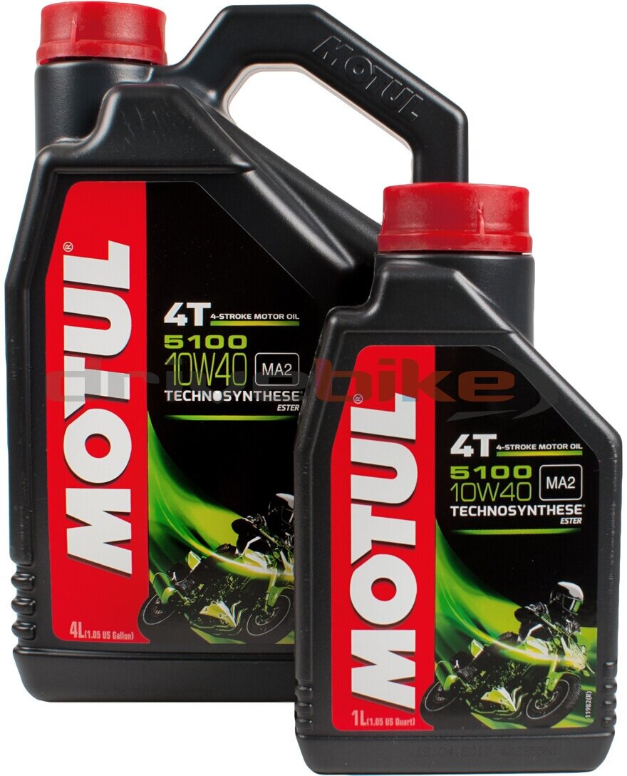 Моторное масло Motul 5100 4T SAE 10W-30 1 л