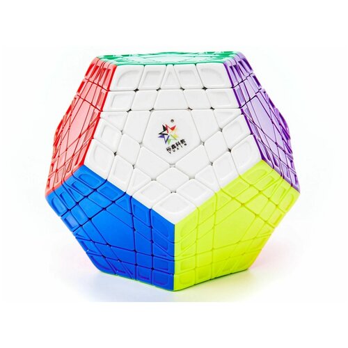 Головоломка коллекционная гигаминкс YuXin HuangLong Gigaminx, color головоломка yuxin square 1 color магнитный