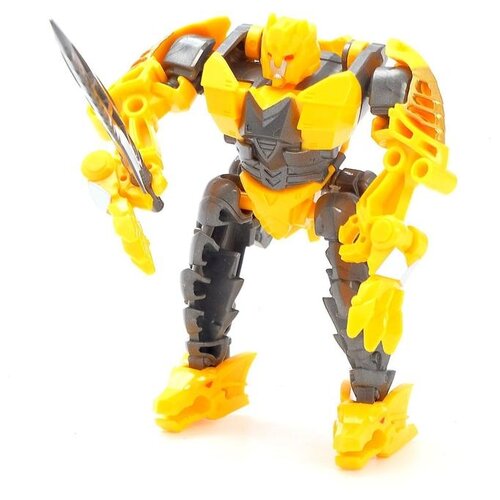 фото Робот "динобот", трансформируется, цвет желтый, №sl-04227 4964948 сима-ленд