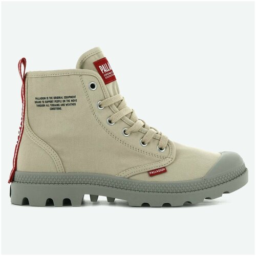 фото Ботинки женские palladium pampa hi dare 76258-274 текстильные бежевые (37)