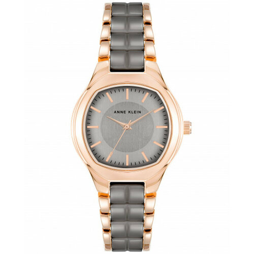 Наручные часы ANNE KLEIN Часы Anne Klein 3992TPRG с гарантией, серый, золотой