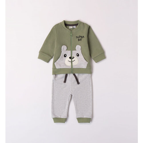 фото Комплект одежды ido, размер 6 мес., зеленый