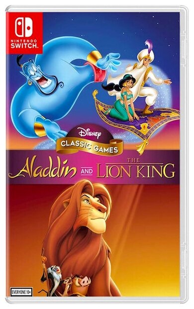 Игра для Nintendo Switch Disney Classic Games Aladdin and The Lion King