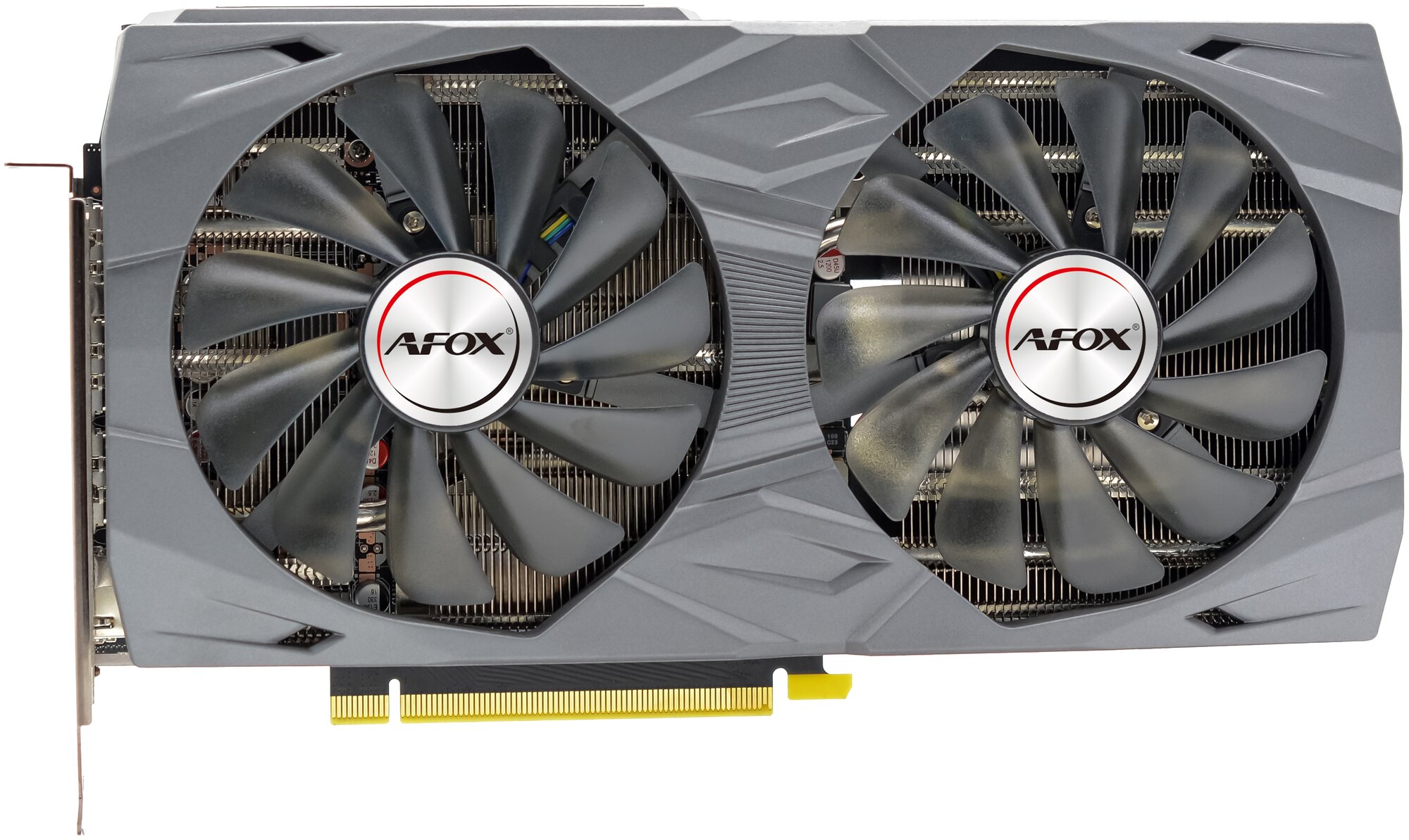 Видеокарта AFOX RTX3060Ti 8ГБ, GDDR6, 256Bit, ATX Dual Fan, gaming version (AF3060TI-8192D6H2)