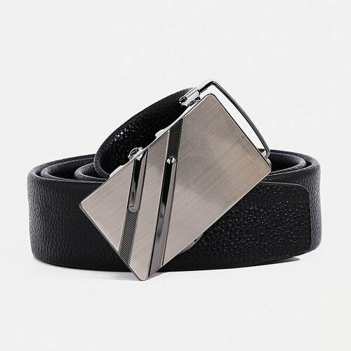 фото Ремень сима-ленд, размер 120, черный сима-лэнд