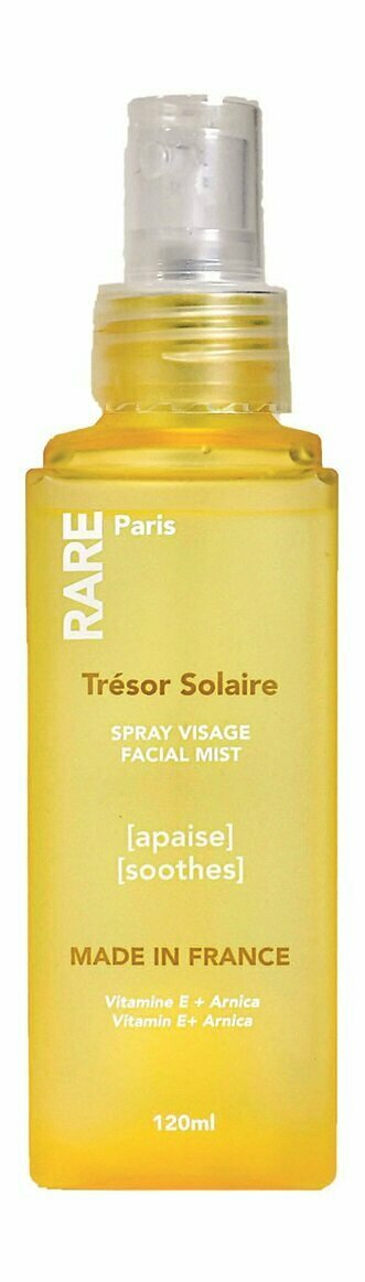 RARE PARIS Trésor Solaire Тоник-мист для лица успокаивающий, 120 мл