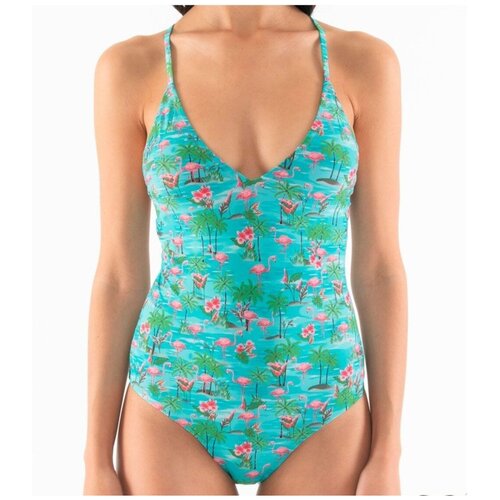 Слитный купальник Zeybra размер III бирюзовый 19200₽