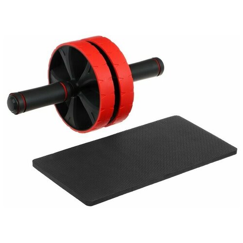 фото Onlytop ролик для пресса 31 х 17 х 17 см, цвет красный