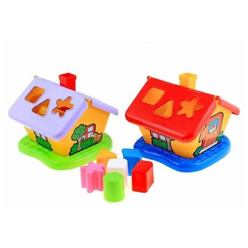 Развивающая игрушка «Садовый домик» с сортером, цвета (микс цветов, 1шт)