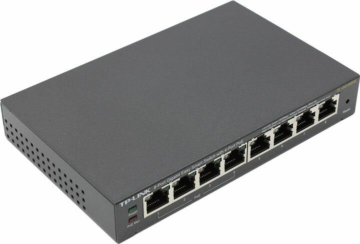 Коммутатор TP-Link TL-SG108PE