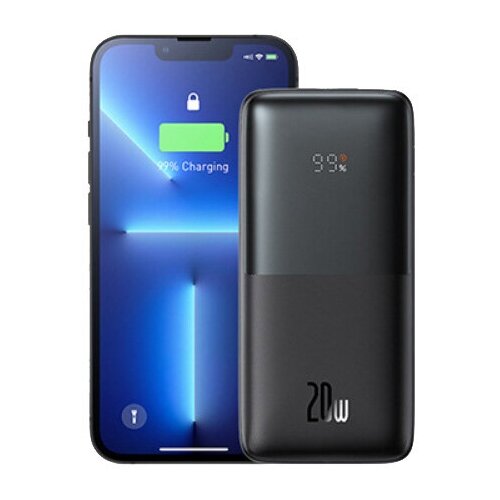 Внешний аккумулятор Baseus Power Bank Bipow Pro 10000mAh 20W PPBD040101 черный 179000₽